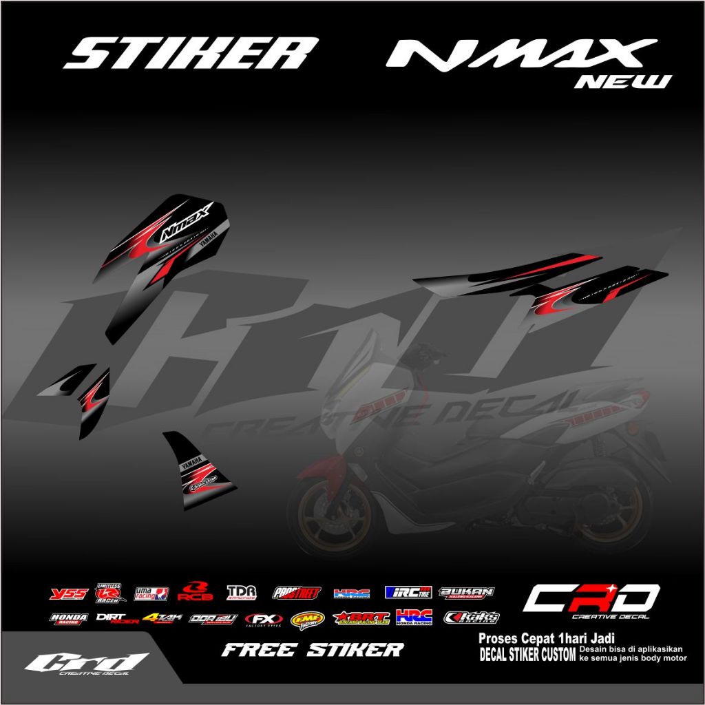 Stiker striping Nmax new Full Body free reques striping nmax new full body free reques