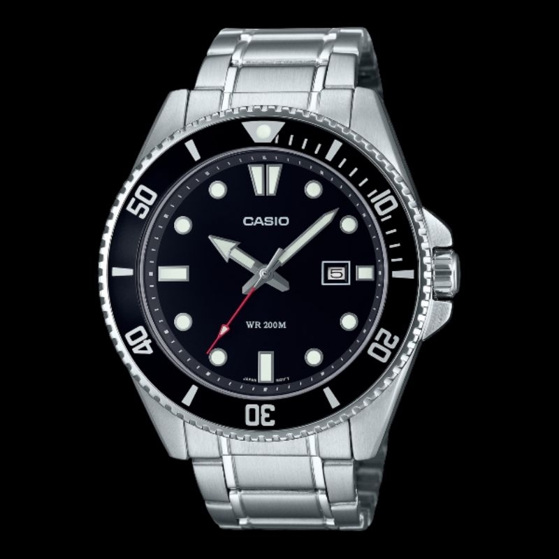 Jam Tangan Casio Pria MDV-107D-1A1 Original mdv-107 mdv107