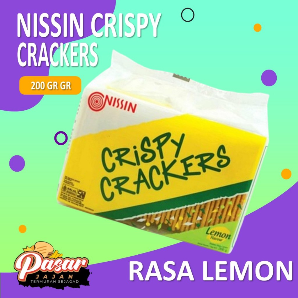 

Nissin Crackers Rasa Lemon 200gr