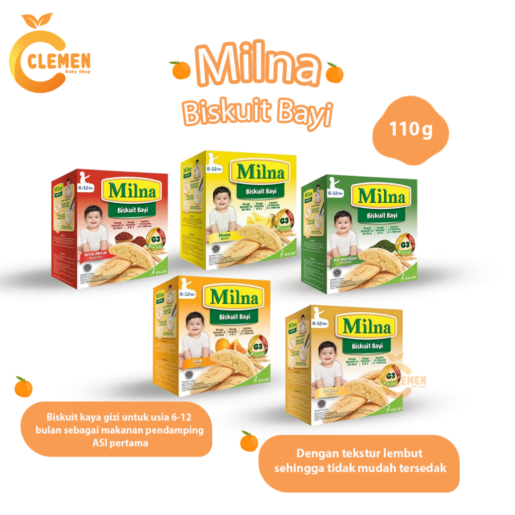 Milna Biskuit Bayi (6-12 Bulan)