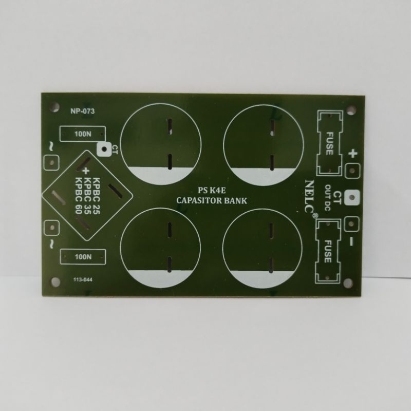 PCB PSU 4 ELCO CAPASITOR KAPASITOR ELCO 4ELKO POWER SUPLY REGULATOR POWER