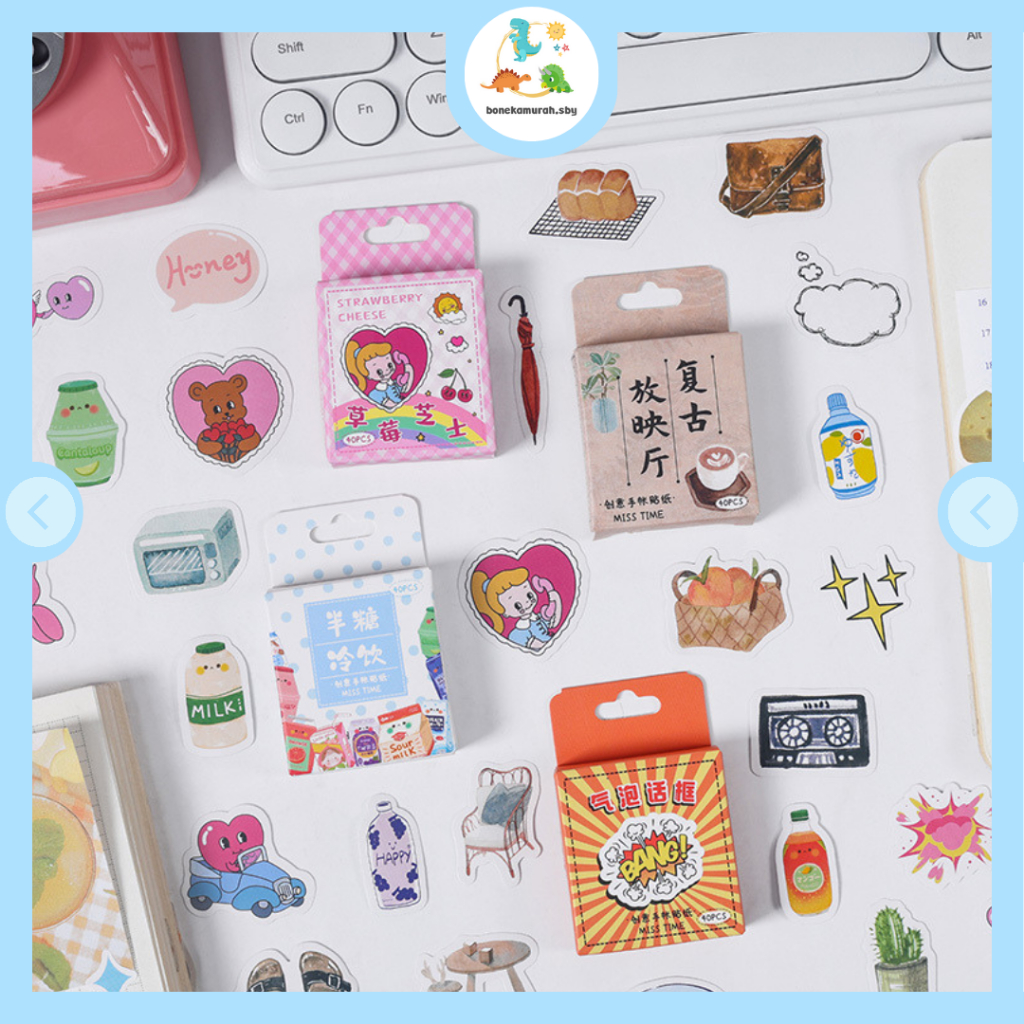 

Stiker Box Isi 40 Untuk Dekorasi Journal Aesthetic DIY