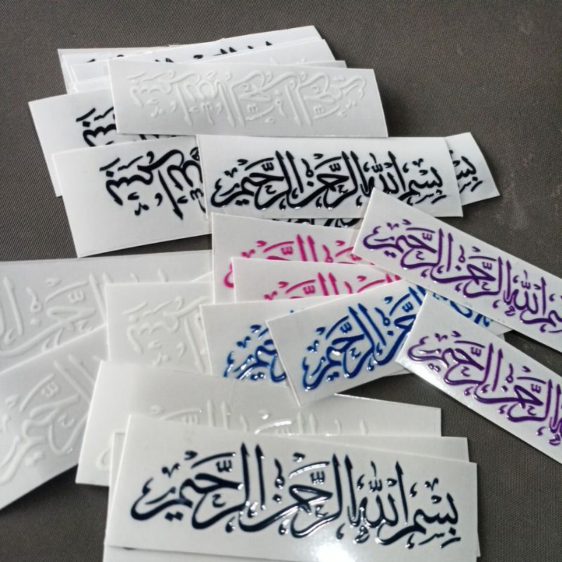 

sticker timbul UV DTF