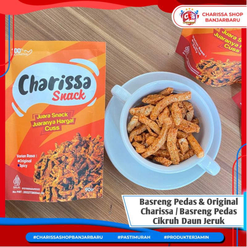 

Basreng Pedas & Original Charissa / Basreng Pedas Cikruh Daun Jeruk