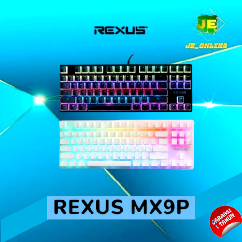 Rexus MX9P / MX9 Puding TKL RGB Gaming keyboard