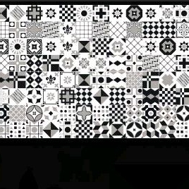 Granit Roman 30x30 dVivo Ombra (motif bunga random exotic Matt) grade 1