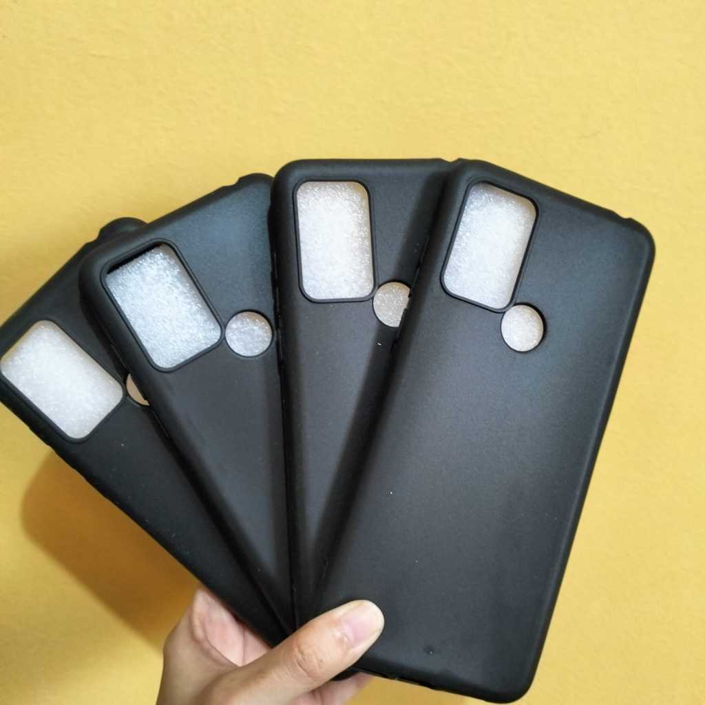 Case AQUOS V6 4G | AQUOS V6 PLUS Soft Case Black Matte / Macaron Liquid Ultra Slim Black Matte Casin