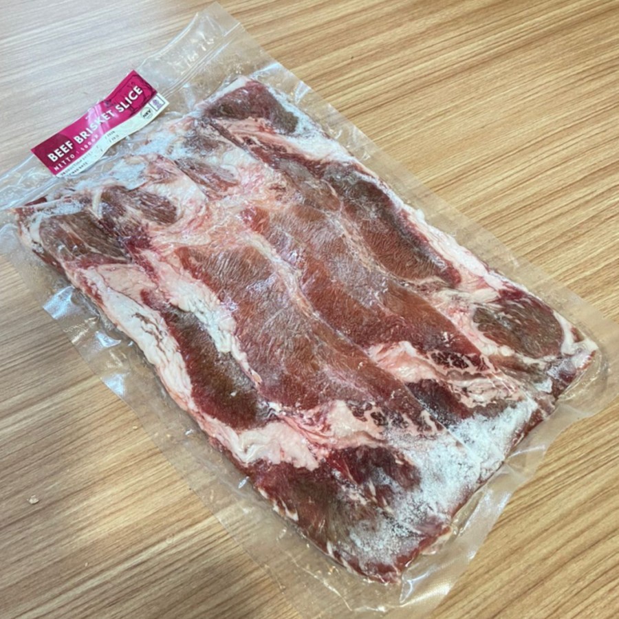 

Brisket Beef Slice | Shortplate Slice | Beef Sukiyaki | Yakiniku | Yoshinoya | Korean BBQ | Daging Tumis