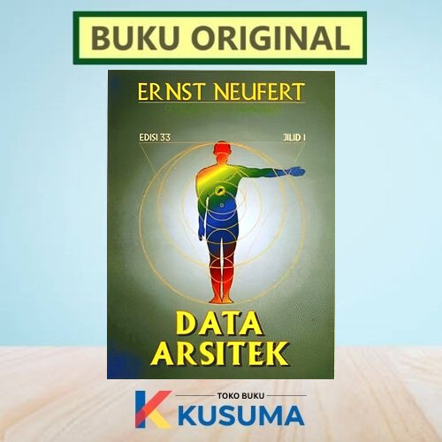 DATA ARSITEK EDISI 33 JILID 1 - ERNST NEUFERT - ORIGINAL