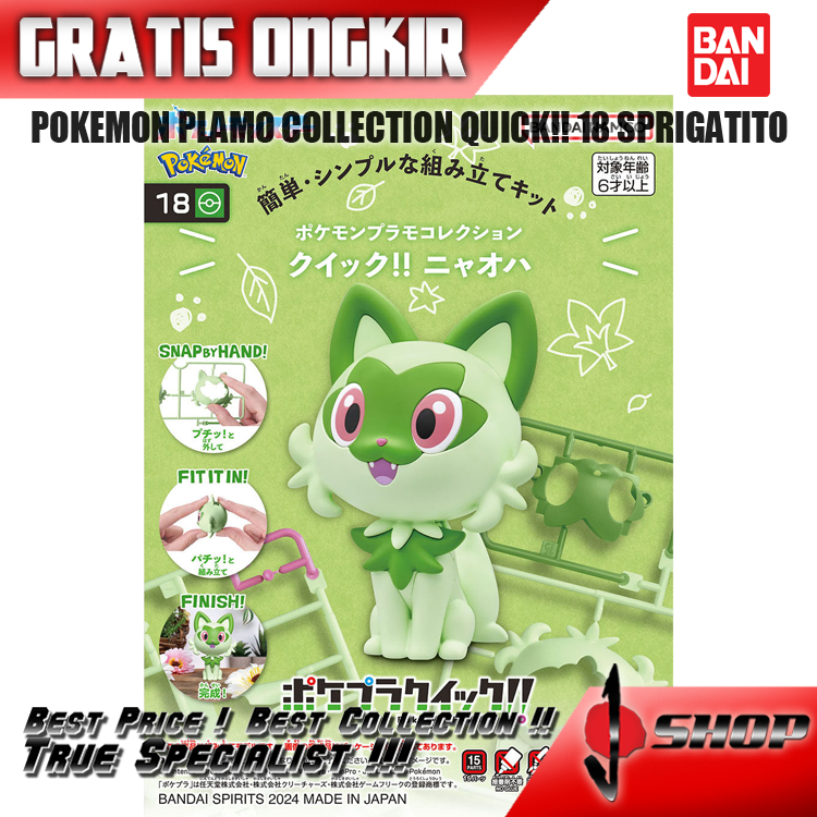 POKEPLA QUICK 18 SPRIGATITO
