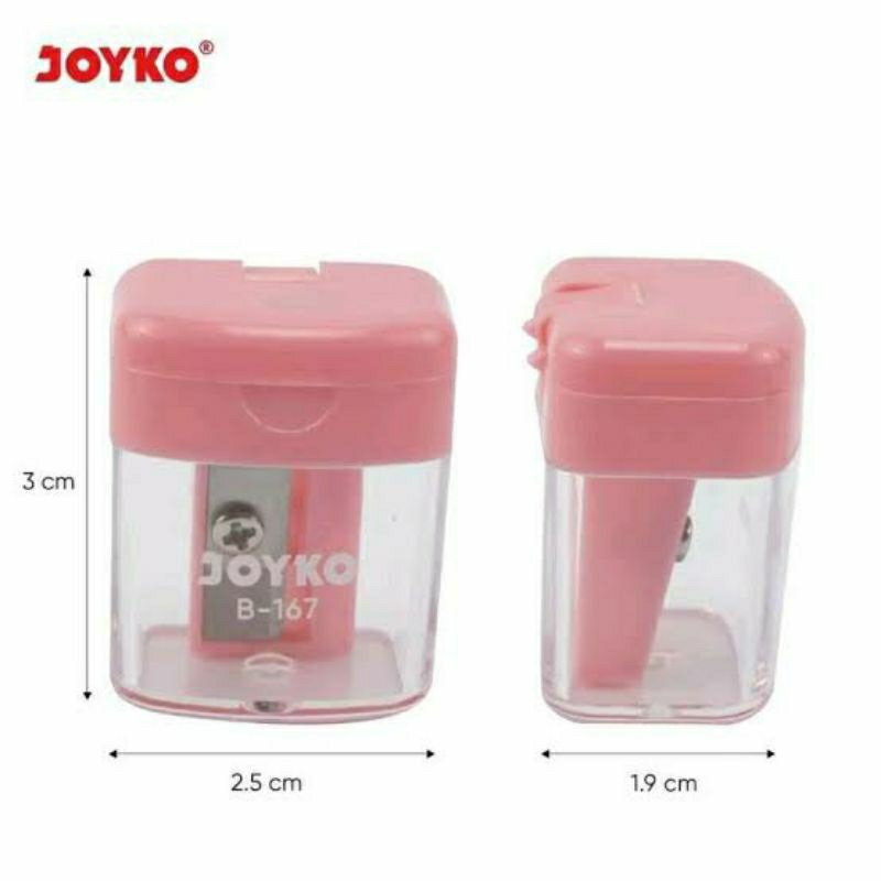 

[PCS] RAUTAN PENSIL B-167 JOYKO / PERUNCING PENSIL SHARPENER B 167 JOYKO