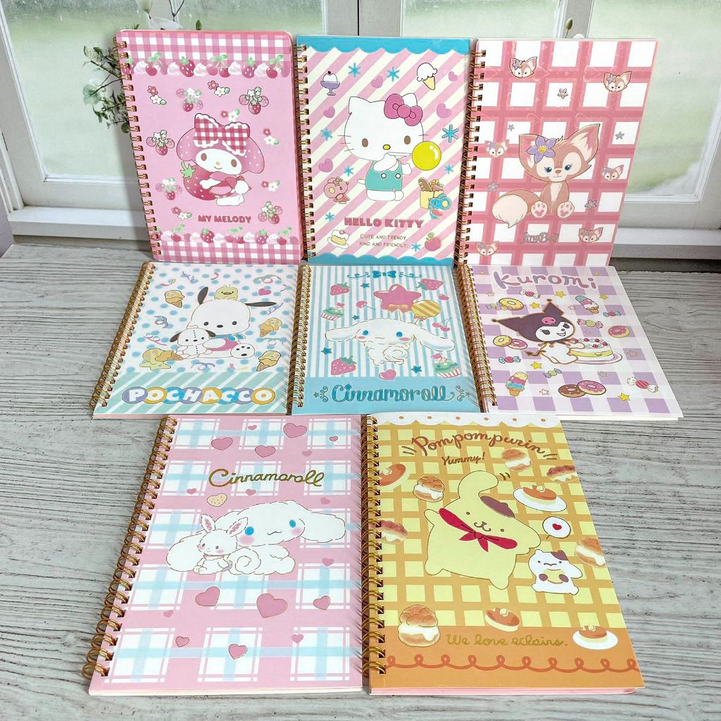 

Buku Binder Sanrio Ukuran A5/ Notebook Mini Sanrio/ Agenda Sanrio / Jurnal Harian Sanrio BK-1210