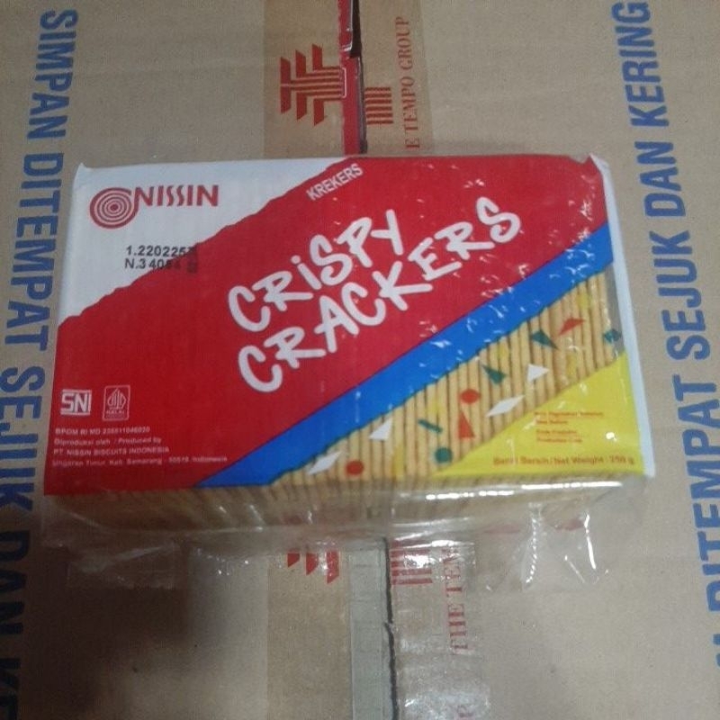 

PROMO NISSIN CRISPY CRAKERS 250GRAM