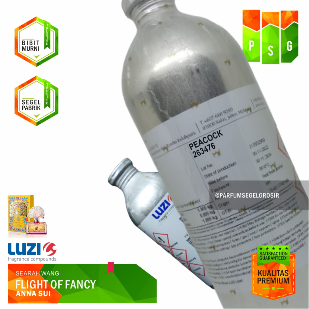 PEACOCK | Searah Wangi Ana Sui Fancy | Luzi | 500gr Segel