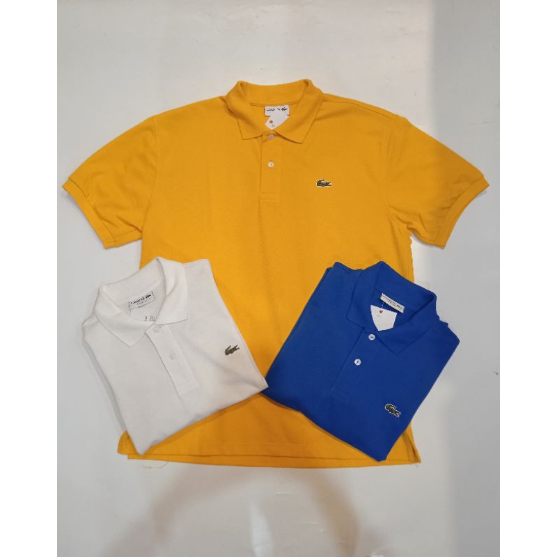 Poloshirt Lacoste logo bordir Premium Quality/Kaos Krah Lacoste/Kaos Krah kancing/Kaos Krah cowok