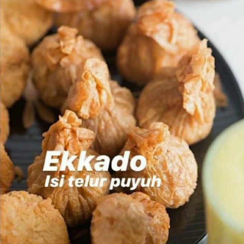 

PANGSIT AYAM TELOR PUYUH ISI 6 HALAL
