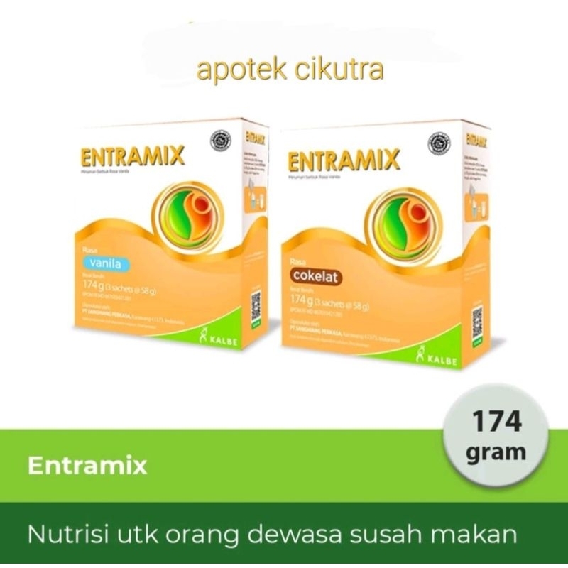 

Entramix Vanila/Coklat 174gr