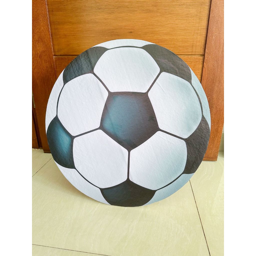 Standing Karakter / Patung Stand Lantai Birthday Party Decoration - Sepak Bola