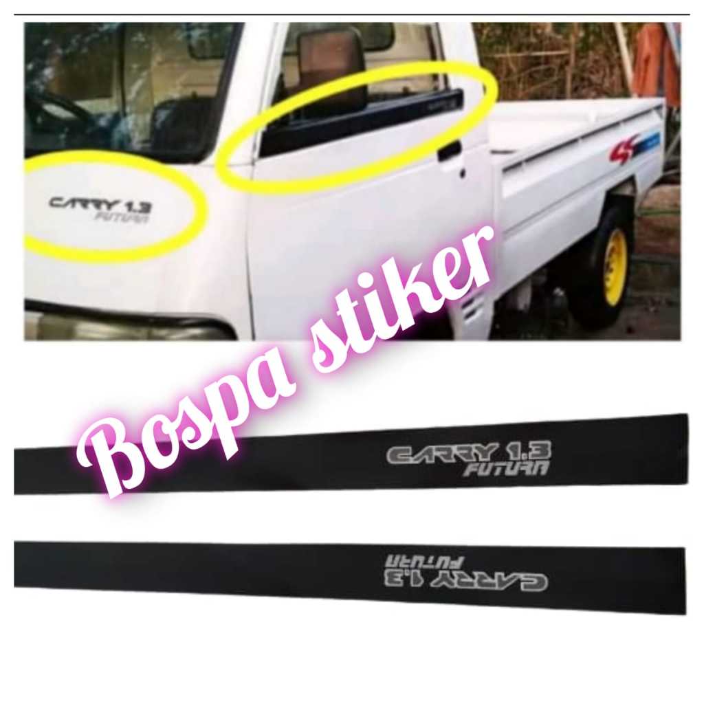 stiker dop pintu mobil carry futura 1.3