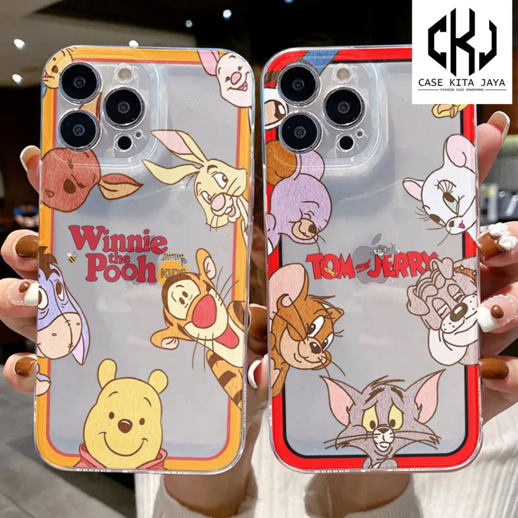 Case TECNO SPARK 20 TECNO 20C TECNO 20 PRO TECNO GO 2023 TECNO GO 2024 - Casing Hp Motif KARTUN 3 - 