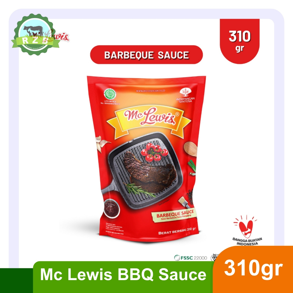 

MC Lewis BBQ Sauce 310gr