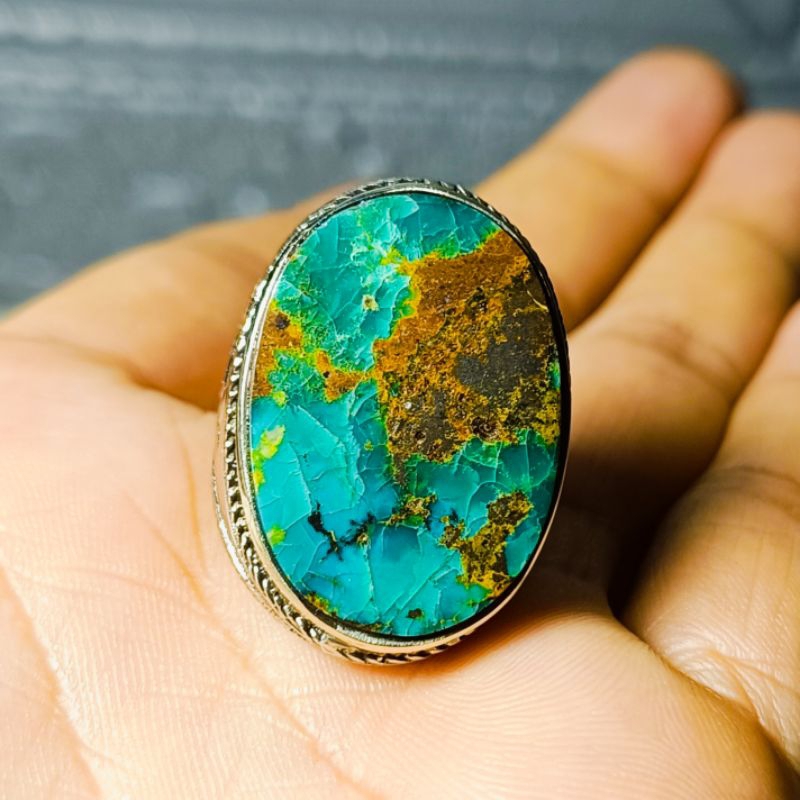 Batu pirus persia Serat Emas