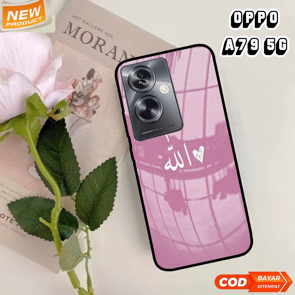 Softcase Glass Kaca Oppo A79 (T21)