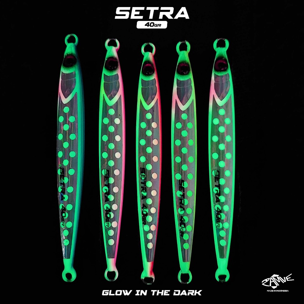 Metal Jig Polkadot Zamve Setra 40Gr Metal Jig 40Gr Metal Jig 40Gram