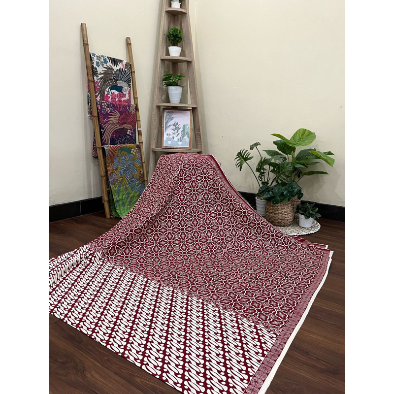 kain batik katun solo premium motif batik cap