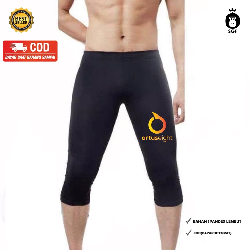 Lagi Tren celana legging ortuseight prin 34  celana manset pria 34  legging volly futsal34  legging 