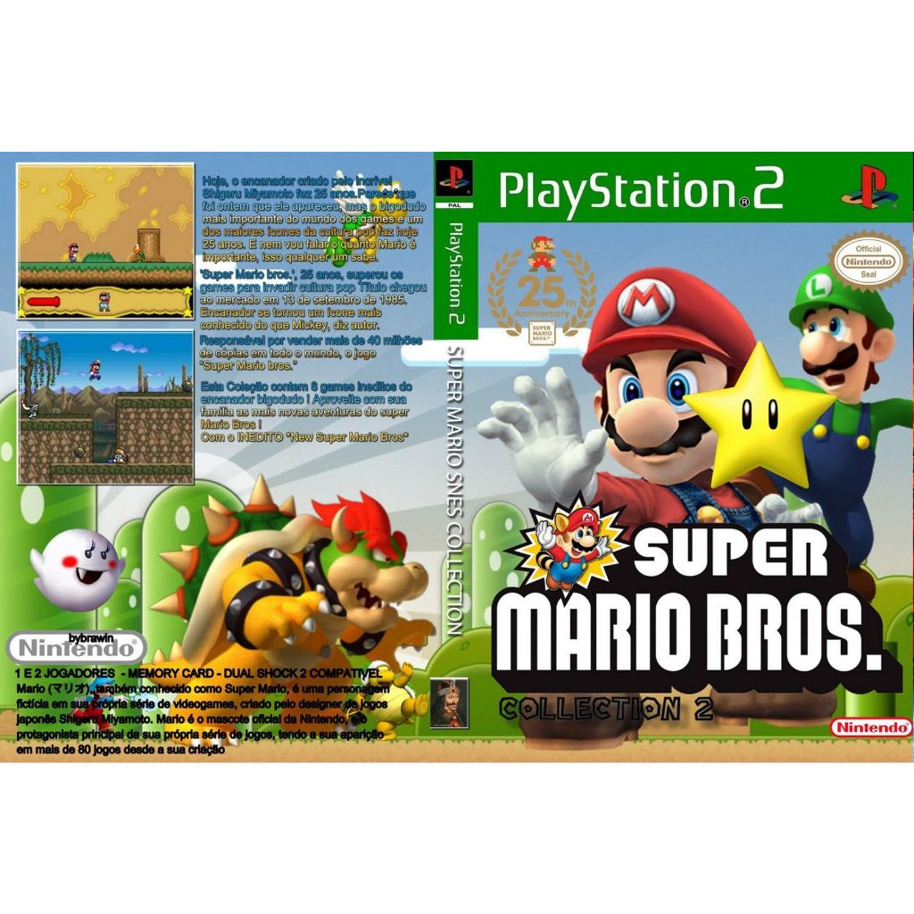 Kaset PS2 Super Mario collection - Super Mario 64