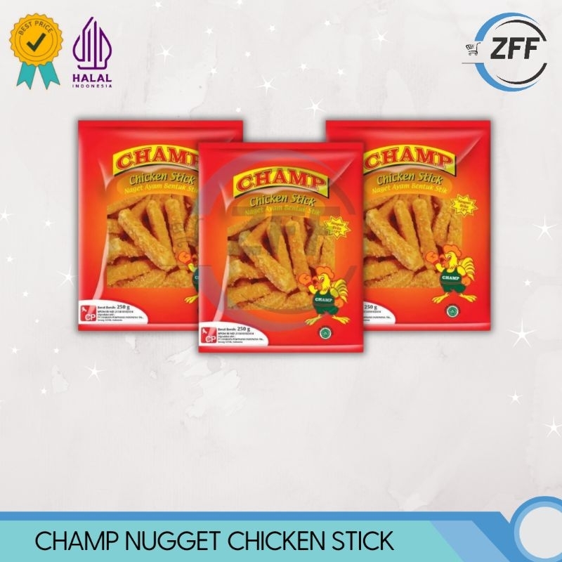 

Champ Chicken Nugget Stick 500gr
