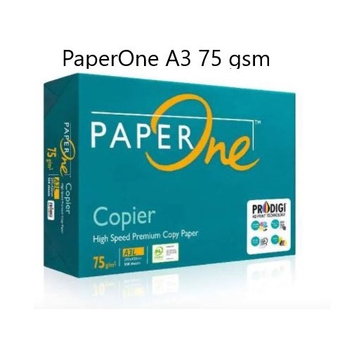 

Buruan Beli PAPERONE A3 75 gr Kes Fotocopy Print HVS A3 75 gr PaperOne