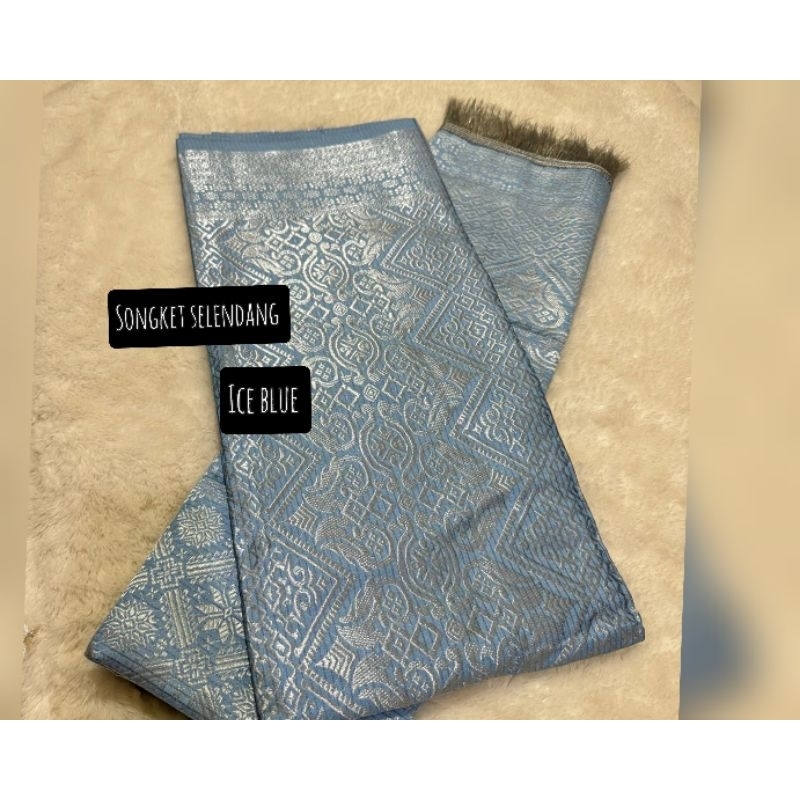 TYH Songket Selendang / Set songket selendang. setelan songket. songket tenun / songket palembang.