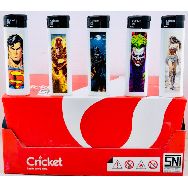 Korek custom magnet cricket super hero DC ( 5 pcs )