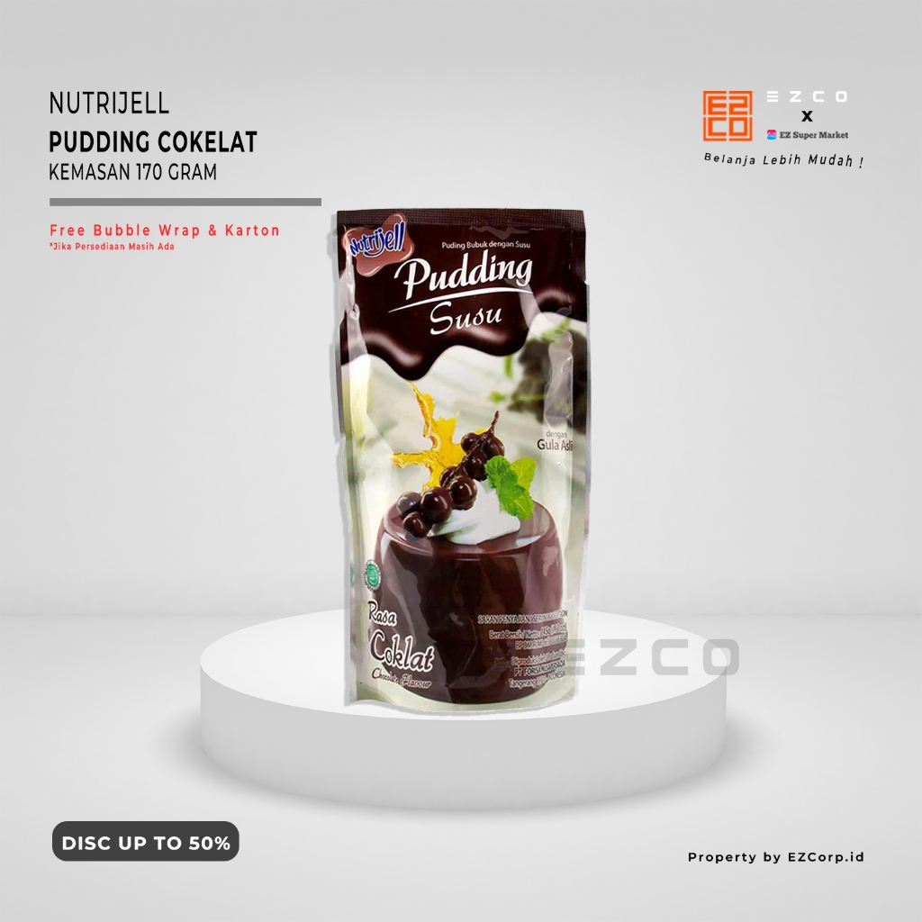 

Nutrijell Puding Rasa Coklat Kemasan 170 Gram