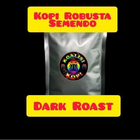 

Beans Biji Kopi Bubuk Robusta Semendo 1 kg Profil Medium To Dark, Dark Roast Blend Kopi Susu Kekinian