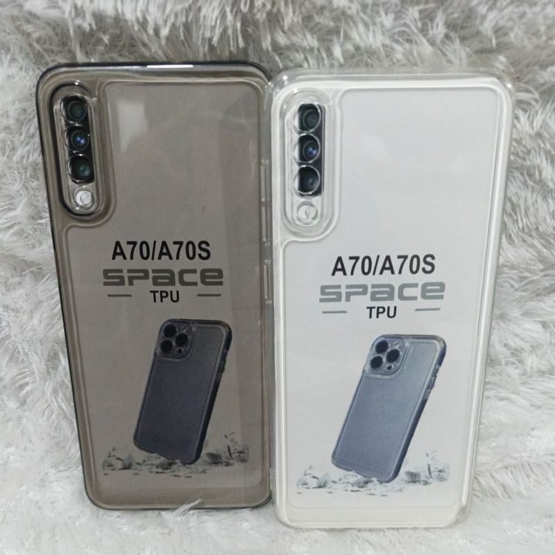 SoftCase Casing Samsung A70/A70S Silikon Clear Bening Transparan TPU Airbang