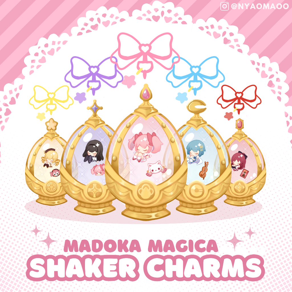 [ MADOKA MAGICA ] Shaker Charms