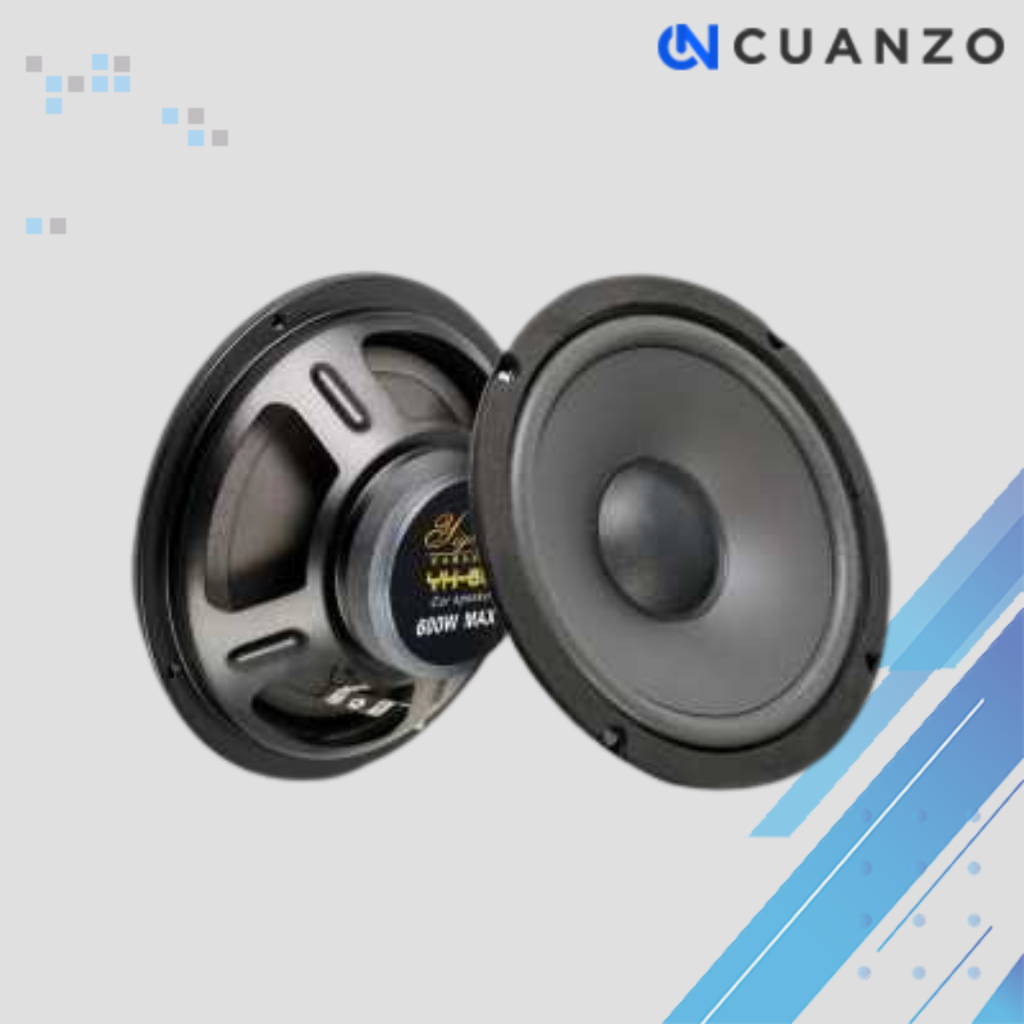 Audio Speaker Coaxial Mobil 6Inch 600W 1 PCS / Speaker Mobil Subwoofer Pasif Proma Mid bass Built In