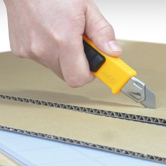 

OLFA Pisau Cutter 18mm L2 Classic HeavyDuty Utility with Rubber Inset