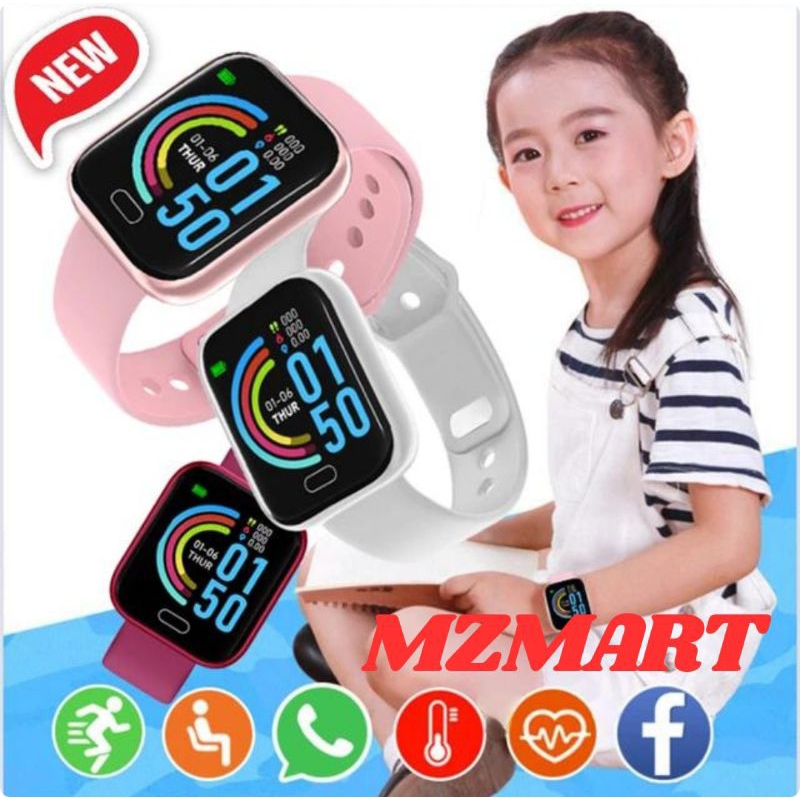 JAM TANGAN HP PINTAR SMARTWATCH ANAK PEREMPUAN LAKI LAKI TERBARU ANDROID ANTI AIR