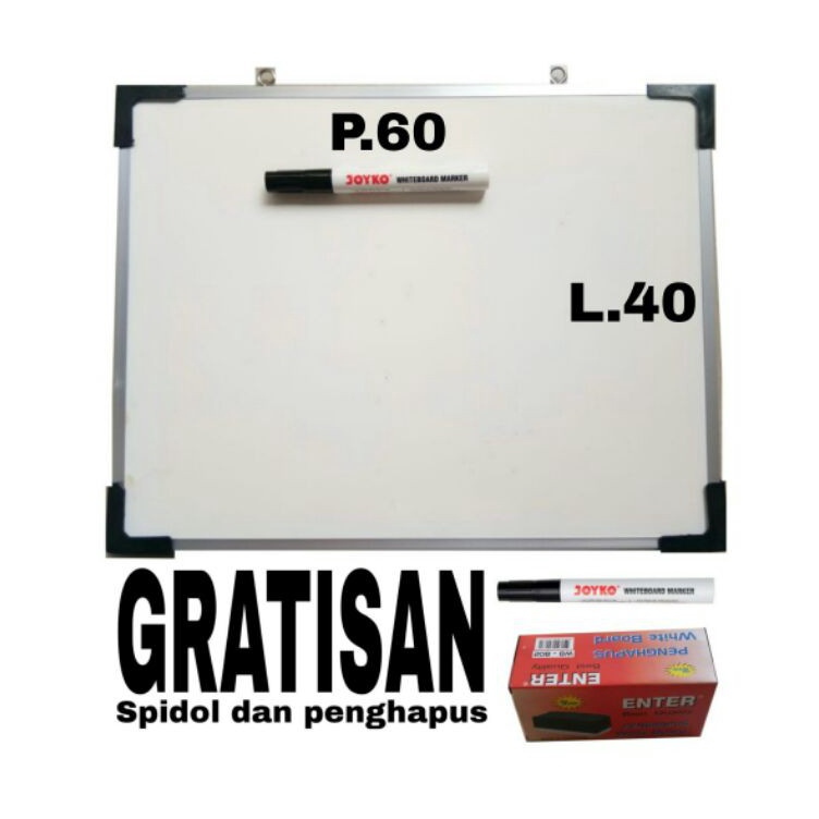 

Diskon whiteboard papan tulis 6x4