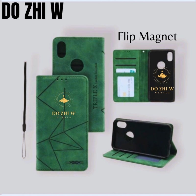 Flip Case Magnet Oppo A1K/A12/A16/A16K/A16E/A17/A17K Leather Case Flip Magnet