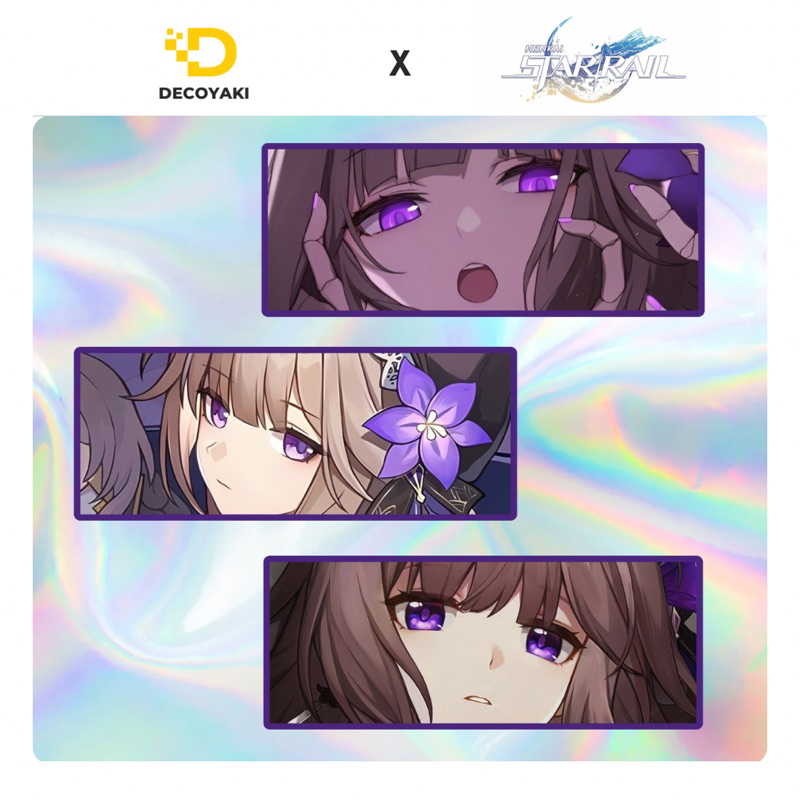 

Sticker Slap Hologram Herta Honkai Star Rail, Stiker Hologram Herta Honkai Star Rail
