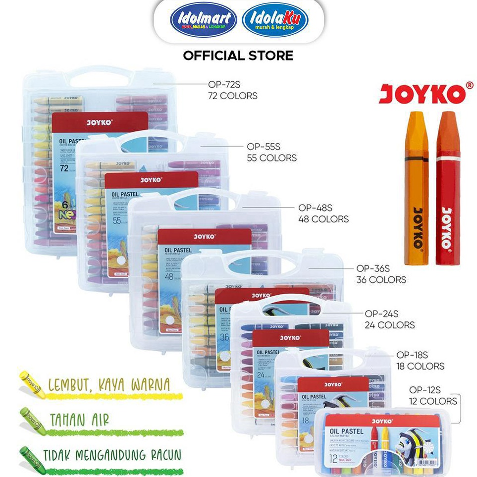

IDOLMART Crayon Joyko 12W 18W 24W 36W 48W 55W