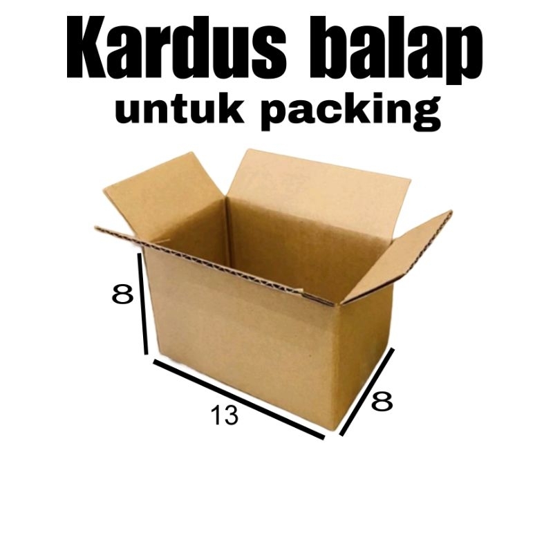 

Kardus / Bok packing Bekas Ukuran 13X8X8 Terlaris Viral