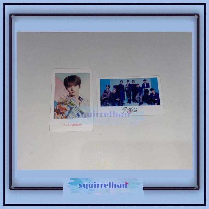 [READY STOCK] photocard pc ver japan official district 9 unlock lee know lino 2nd world tour set ver