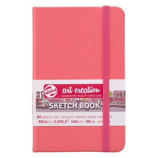 

talens art creation hardcover sketch book 9x14cm 14gsm
