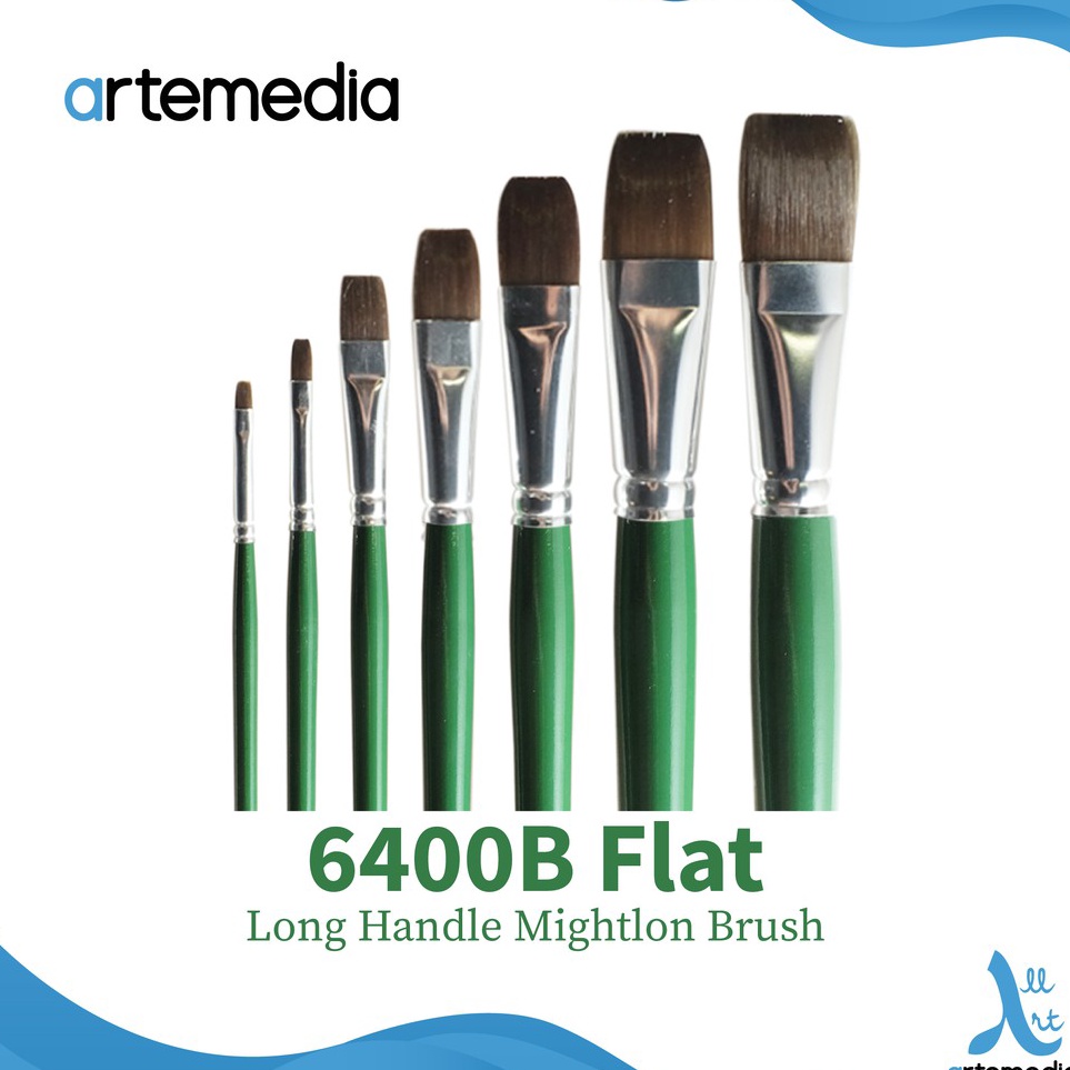 

Sentuhan Personal Artemedia 64B Flat Mightlon Brush